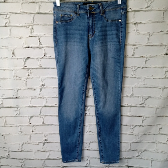 JORDACHE High Rise Ankle Skinny Mom Jeans 4 - Picture 3 of 9